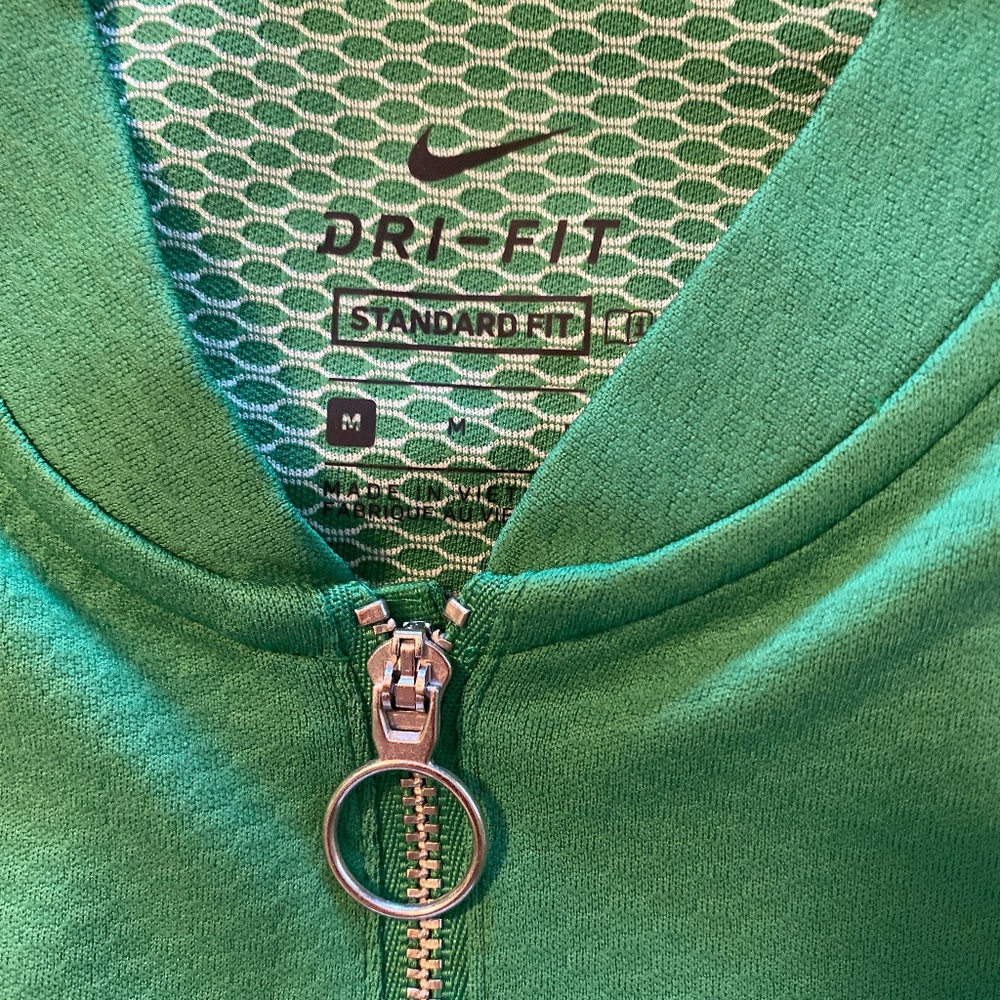 New Nike Womens Green Golf Shirt M